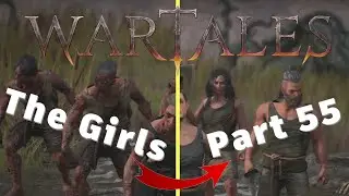 When the Girls Leave the Army | Wartales Part 55 | Curing Plague Ridden & Making Armor