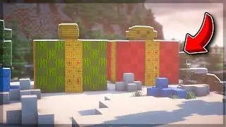 COMO CONSTRUIR A CASA-PRESENTE DE NATAL NO MINECRAFT! (ESPECIAL DE NATAL)