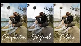 LIGHTROOM MOBILE VS PC Retoque Fotográfico | EdsonEduardoo