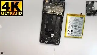 ZTE Blade v9 -  battery replacement disassembly / замена батареи разборка