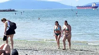 Bikinis, Sunsets, and Vancouver Beach Perfection 🌅