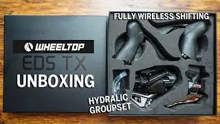 Unboxing WHEELTOP EDS TX Hydraulic Wireless Groupset ! 2nd Group in the USA?