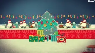 I will create beautiful christmas video
