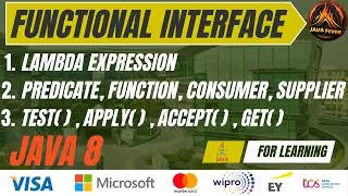Functional Interface | Consumer, Supplier, Function and Predicate Interface with Example |Java Fever