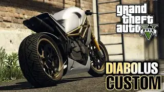 GTA 5 - DIABOLUS CUSTOM (Super Bike) Review (GTA V GAMEPLAY) | Cars & Bikes Episode #1