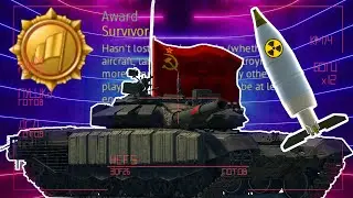 20 Minutes of JUST T72B3, But I ONLY use HE - War Thunder Bias