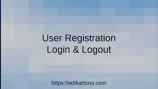 10  Belajar Django 3: Pendaftaran User Django