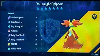 *HOW TO SOLO 7 STAR DELPHOX TERA RAID* Pokémon Scarlet & Violet #nintendo #pokemon