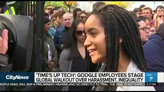 Google employees around world walk out in protest