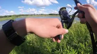 Bass fishing
