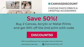 CanvasDiscount - Metal and Canvas Unboxing