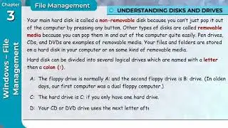 Book 5 Chapter  3- Windows File Management(Part 1)