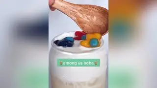 I made AMONG US BOBA!