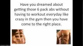 How To Get A 6 Pack in 3 Minutes