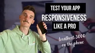 Make your app responsive/mobile like a pro - ngrok, javascript, next.js, javascript