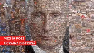 Portretul lui Putin, realizat de un fotograf din 1500 de poze din război