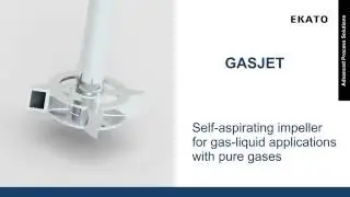 EKATO GASJET - Impeller for gas-liquid applications with pure gases