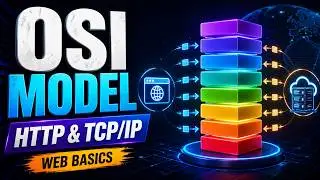 OSI Model, HTTP, TCP/IP & Basics of Web Development - Learn with Andrii Piatakha