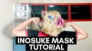 How To Make Inosuke Boar Mask Helmet Kimetsu No Yaiba | Demon Slayer