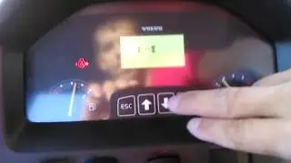 Reset the service reminder on the volvo bl71b. how to remove the key icon from the screen.