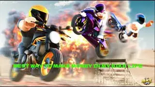 Best Way To Earn Money In MY BIKE LIFE | Roblox