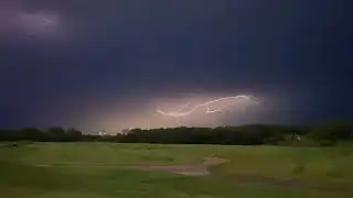 Severe Storms with Damaging Winds and Insane Lightning | Ames, IA