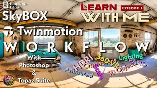 Blockade Labs SkyBox to Twinmotion WORKFLOW | Learn With ME Ep1