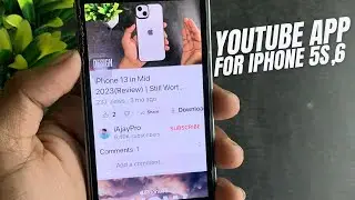 How to install YouTube App on iPhone 5s,6 iOS 12.5.7 in 2023/24