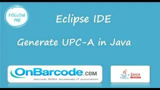 How to create, print UPC-A barcodes using OnBarcode Java UPC-A Barcode Generator library