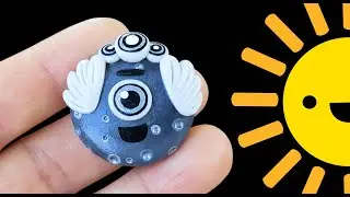 HOW TO MAKE MERCURY 💻🪽 SOLAR SYSTEM WITH POLYMER CLAY 👁️ Clay Modelling