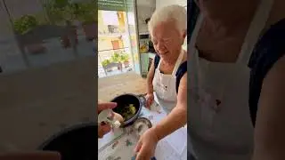 Grandma Angelina prepares Cilento Scauratieddi.