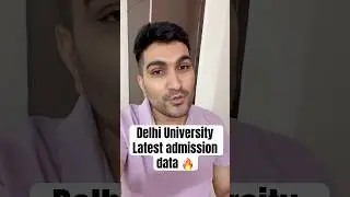 Delhi University admission news #delhiuniversityadmission #du #duadmissions2024 #csas #cuet #pw #jee