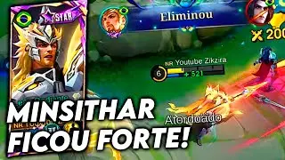 OLHA O BUFF QUE O MINSITHAR RECEBEU - MINSITHAR GAMEPLAY | Mobile Legends