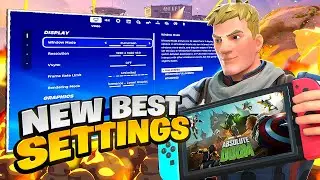 *NEW* BEST Season 4 Nintendo Switch SETTINGS + Sensitivity! (Fortnite Settings Explained)