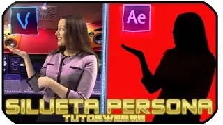 Efecto Silueta Persona 💥 Tipo Vídeo Musical 👉Sony Vegas y After Effects Tutorial
