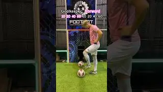 ❌🧤⚽️ Goalkeeper vs Forward | reaction challenge 💨