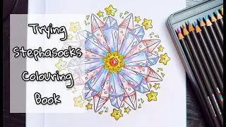Trying the Doodle Date Colouring Books: Part 2 - Stephasocks Coloring Book
