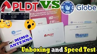PLDT VERSUS GLOBE SPEED TEST