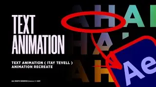 Text Animation in After Effects ( MAYBE SHAPES ? ) 🤔