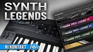 SYNTH LEGENDS V3 (31 new sounds) | NATIVE INSTRUMENTS KONTAKT | SOUND LIBRARY