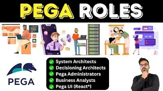 What are the different roles in Pega?