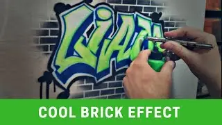 Awesome airbrushed Graffiti name