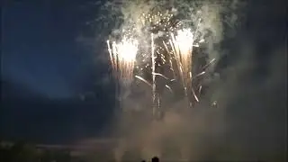 салют 26 июня 2021 года в г. Новокуйбышевск, День молодёжи.