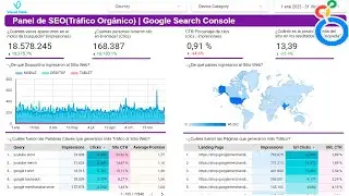 Dashboard de SEO en Looker Studio | Google Search Console