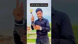Viral Reel Tutorial🔥