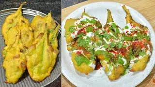 झटपट पालकची भजी आणि पालकचा भन्नाट चाट रेसीपी पाहुणच तोंडाला पाणी सुटेल | Palak Pakoda Chaat