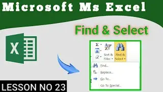 Find and Replace in Excel || How to use Find and Replace in Ms Excel 2010 || Computer Academy