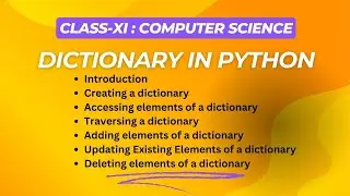 Dictionary in Python (Introduction)