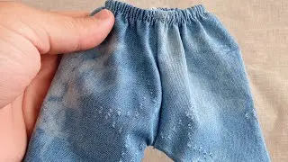 Calça jeans desbotada