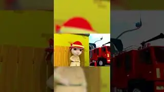 Little bunnies are bothering the fireman🔥🚒We will fight the fire #kidscartoon #adventures #preschool